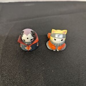 Naruto Shippuden Mega Cat Figurines Bundle Of 2 Anime Authentic